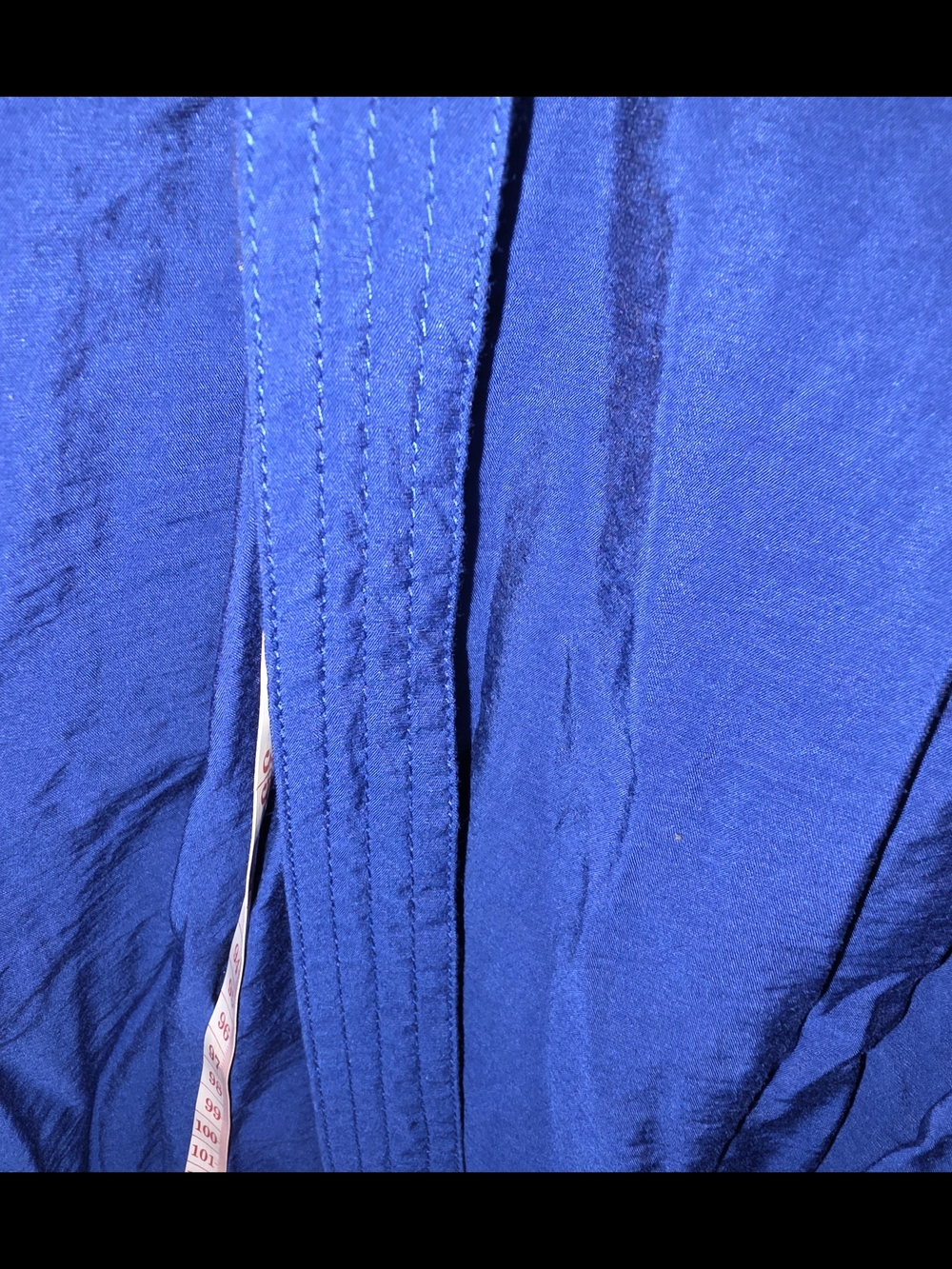 Cobalt Blue Sleeveless Belted Maxi Dress - Hawthorne Size Small - Picture 5 of 7